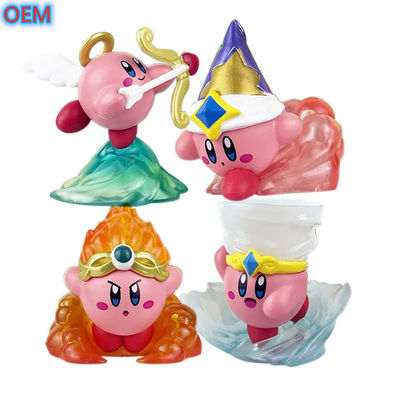 คอลเลคชั่น 3d PVC พลาสติก การ์ตูนตัวละครของเล่น, OEM Custom น่ารัก Anime ตัวละครของเล่น