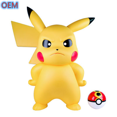 3d พลาสติกการ์ตูนสัตว์อานิเมะตัวละครของเล่น