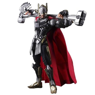 ตัวอักษรการ์ตูนสตรีแบบ Custom Cosmic Thor Variant With Art Action Figure