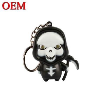 โลโก้ OEM ผ้าม่าน PVC 3D Soft Keychain ผ้าม่านสัตว์ Custom Keychain รูปทรงออกแบบของตัวเอง