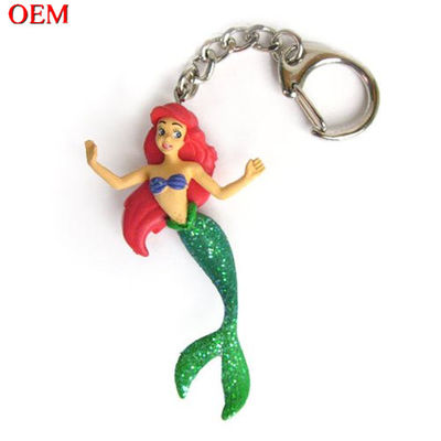 ลูกค้า Little Mermaid Ariel รูปแบบ Keychain ของเล่นทําของเล่นตัวเล็ก ๆ น้อย ๆ