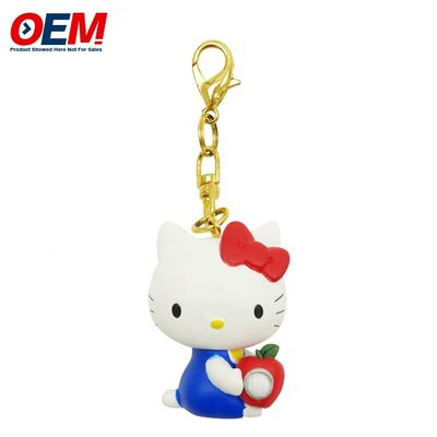แมวน่ารัก Hello Kitty Keychains Melody 3D การ์ตูน Keychain