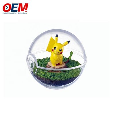 ปรับแต่งตัวของตัวเอง Desgin เปียกกลมของเล่นแคปซูล พลาสติก OEM ไข่ของเล่น