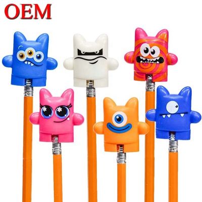 ของเล่นเด็กตามสั่ง 2023 การ์ตูน3D Pencil Topper
