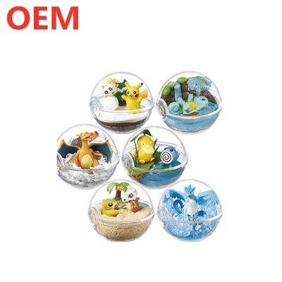 OEM 3D พิมพ์ไวนิล Figurine ปลาสติกปริมาณการสั่งทําของเล่นการออกแบบของคุณเอง