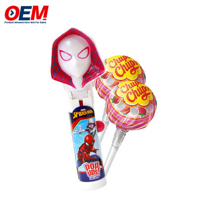 กระเป๋าสตางค์พับ-อัพ โลลลิปอัพทําจากพลาสติก ของเล่นหวาน OEM ของเล่นโลลลิปอัพสร้างสรรค์สําหรับเด็ก