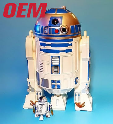 Custom Light Up Popcorn Bucket OEM Popcorn ถังพลาสติก ทําตัวละคร ถังป๊อปคอร์น
