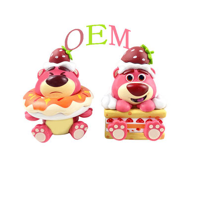 เครื่องเล่นซิลิโคนพลาสติกตามต้องการ OEM 3D Soft Squishy figure character Toys โรงงานผู้ผลิตของเล่น