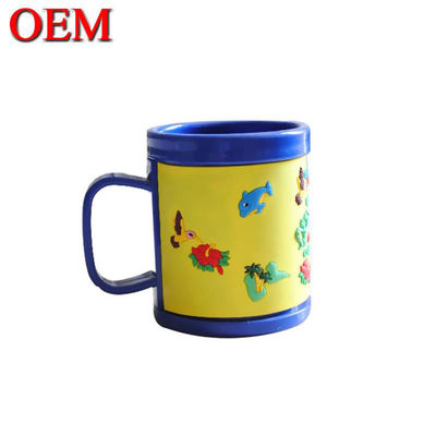 OEM พลาสติกการ์ตูน Cute Cup / 3D Model ชามพลาสติกใส