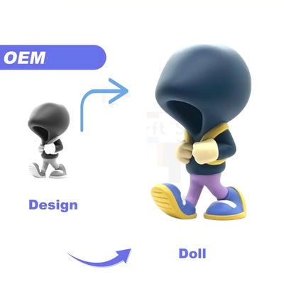 OEM Custom 3D Printed Action Figures Vinyl PVC Toy Art Figurine การออกแบบที่สามารถปรับแต่งได้